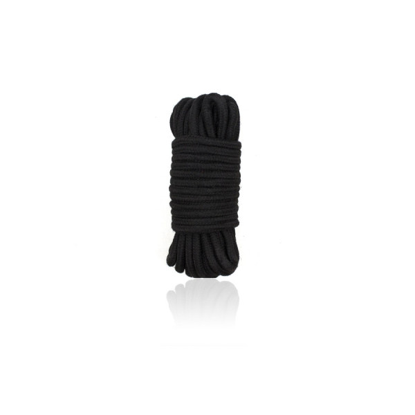 Corde bondage noir 10 mètres 